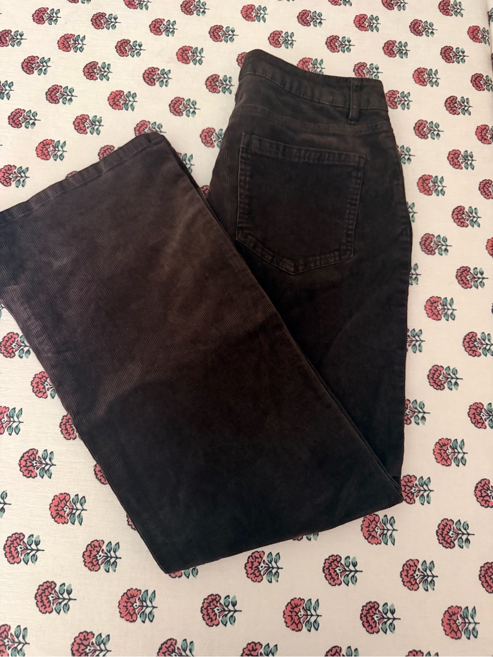 wild fable Dark Brown Straight Leg Corduroy Jeans